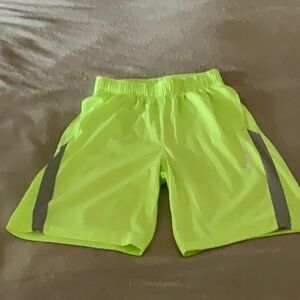Nike Green Casual Shorts Lightweight Performance